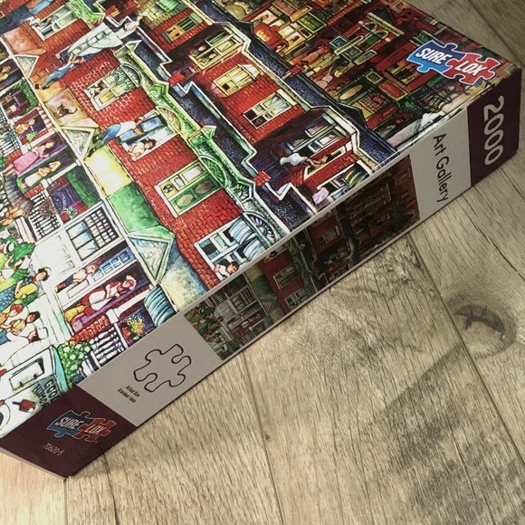 NWT 2000-Piece Artsy Puzzle Art Gallery 'Neighborhood' - Picture 7 of 7